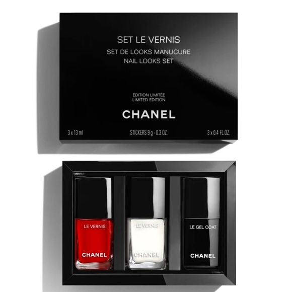 Chanel Set Le Vernis Limited Edition Manicure Set with Stickers - Picture 3 of 6